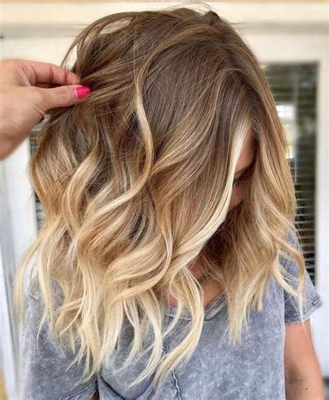 miele balayage biondo caldo